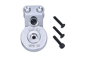 GPM Aluminium 25T Servo Horn with Built in Servo Saver - Silver image 95409