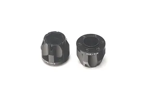 Boom Racing Black Aluminium 12mm (+12mm Offset) ProBuild Wheel Hub Adapters 2Pcs image 95439