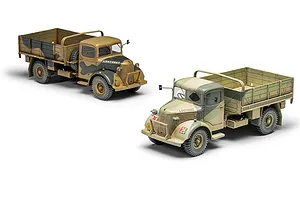 Airfix 1/35 WWII British Army 30-Cwt 4x2 GS Truck Scaled Plastic Model Kit image 95459