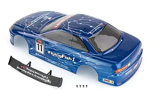 HSP 1/10 FlyingFish 1 On Road Painted Blue Body Shell image 9557