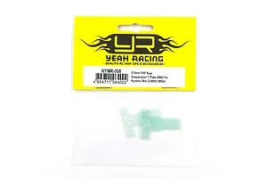 Yeah Racing 0.5mm FRP rear suspension T-plates for Kyosho Mini-Z MR03 and MR04 in original retail packaging.
