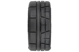 Pro-Line 1/8 Menace HP Speed Run Belted Tyres on Black Dish Rims - Glued Wheels 2Pcs image 95684