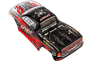 Xinlehong 1/16 Spirit Painted Body Shell - Red image 95746