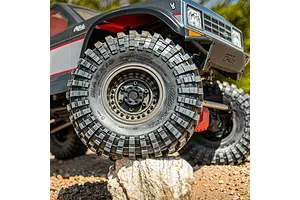 Pro-Line 2.9" Gunmetal Aluminium Black Rhino Armory Bead-Loc Rims 2pcs image 95759