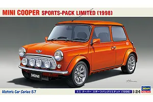 Hasegawa 1/24 1998 Mini Cooper Sports Pack Limited Car Scaled Plastic Model Kit image 95789