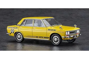 Hasegawa 1/24 Datsun Bluebird 1600 SSS "Mooneyes" Car Scaled Plastic Model Kit image 95801