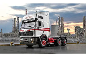 Italeri 1/24 1993 Mercedes-Benz SK Eurocab 6x4 Truck Scaled Plastic Model Kit image 95827