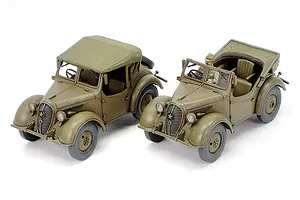 Tamiya 1/48 Mitsubishi KI-46 III Type 100 Reconnaissance Aircraft with 4x4 Kurogane Light Vehicle Scaled Plastic Model Kit image 95851