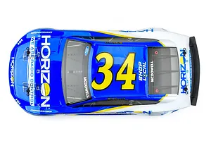 Losi NASCAR 2024 Ford Mustang RC Race Car Electric AWD 1/12 Scale RTR - Michael McDowell No. 34 Horizon Hobby image 95889