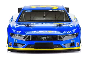 Losi NASCAR 2024 Ford Mustang RC Race Car Electric AWD 1/12 Scale RTR - Michael McDowell No. 34 Horizon Hobby image 95890