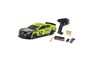 Losi NASCAR 2024 Ford Mustang RC Race Car Electric AWD 1/12 Scale RTR - Ryan Blaney #12 Menards image 95900