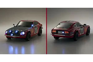 Kyosho Fazer Mk2 1971 Datsun 240Z RC Rally Car Electric 4WD 1/10 Scale RTR - Red image 95954