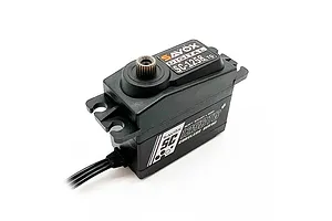 Savox Aluminium SC-1258TG Plus Standard 12kg 6V Coreless Titanium Geared Servo - Black Edition
