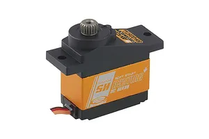 Savox Orange Aluminium SH-0257MG Plus Micro 2.2kg 6V Metal Geared Servo image 96039