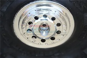 GPM High Mass Brass 12mm (9mm Off-Set) Wheel Hexes 4Pcs image 4