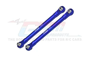 GPM Blue Aluminium Steering Linkages 2Pcs