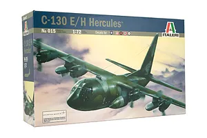 Italeri 1/72 C-130 E/H Hercules Cargo Plane Scaled Plastic Model Kit w/ Australian Decals image 96329