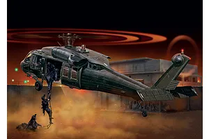 Italeri 1/72 UH-60/MH-60 Black Hawk "Night Raid" Helicopter Scaled Plastic Model Kit w/ Australian Decals image 96344