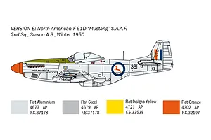 Italeri 1/72 F-51D Korean War Fighter Scaled Plastic Model Kit w/ Australian Decals image 96366