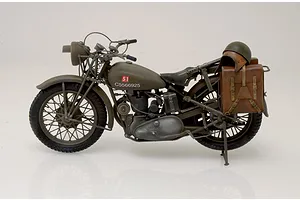 Italeri 1/9 Triumph 3HW Motorcycle Scaled Plastic Model Kit image 96413
