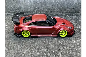Pandora 1/10 Nissan GT-R R35 BLS / BN Sports Unpainted Body Shell - Clear image 5