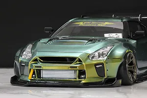 Pandora 1/10 Nissan GT-R R35 BLS / BN Sports Unpainted Body Shell - Clear image 19