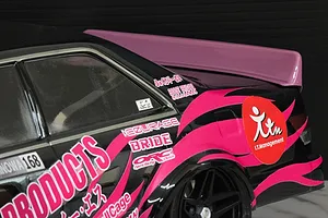 Pandora 1/10 Duck Tail Spoiler Set - Clear Unpainted image 96522