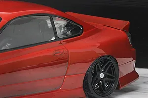 Pandora 1/10 Duck Tail Spoiler Set - Clear Unpainted image 96525