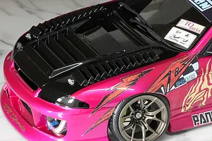 Pandora 1/10 Bonnet Scoop Set - Clear Unpainted image 96534