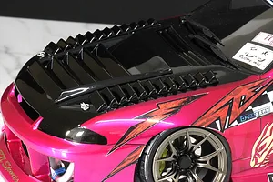 Pandora 1/10 Bonnet Scoop Set - Clear Unpainted image 96535