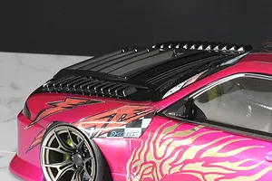 Pandora 1/10 Bonnet Scoop Set - Clear Unpainted image 96536