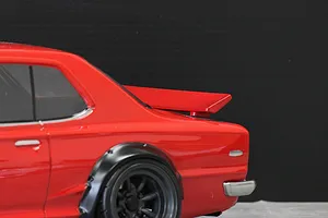 Pandora 1/10 Classic Style Rear Wing - Clear Unpainted image 96583