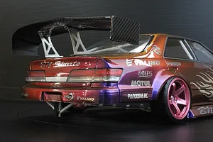 Pandora 1/10 Silver Aluminium Type-B Rear Wing Mount image 96585