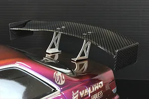 Pandora 1/10 Silver Aluminium Type-B Rear Wing Mount image 96587