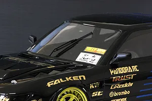 Pandora 1/10 Racing/Aero Windscreen Wiper Set - Black Unpainted image 96703