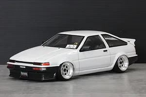 Pandora 1/10 AE86 Door Mirrors 2Pcs - Black Unpainted image 96734