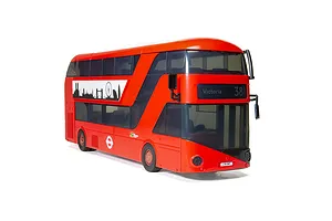 Airfix Quickbuild London Transport New Routemaster Double Decker Bus Plastic Model Kit image 96802