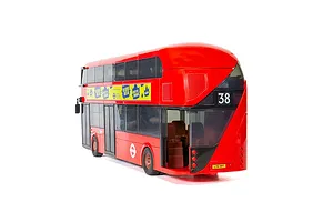 Airfix Quickbuild London Transport New Routemaster Double Decker Bus Plastic Model Kit image 96804