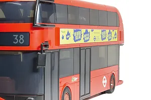 Airfix Quickbuild London Transport New Routemaster Double Decker Bus Plastic Model Kit image 96805