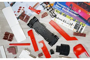 Airfix Quickbuild London Transport New Routemaster Double Decker Bus Plastic Model Kit image 96807