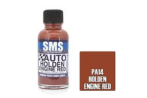 Scale Modellers Supply Auto Colour Holden Engine Red 30ml image 96840
