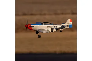 HobbyZone RC Plane P-51D Mustang 450mm Warbird RTF Basic with Safe Select Technology image 96862