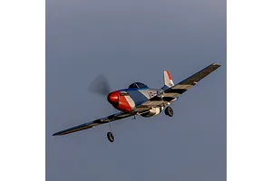 HobbyZone RC Plane P-51D Mustang 450mm Warbird RTF Basic with Safe Select Technology image 96863