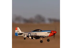 HobbyZone RC Plane P-51D Mustang 450mm Warbird RTF Basic with Safe Select Technology image 96864
