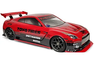 Bittydesign 1/8 GTR Unpainted Body Shell - Clear