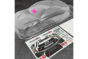 Bittydesign 1/8 GTR Unpainted Body Shell - Clear image 96961