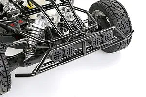 Rovan Steel Front Bumper - Black image 96986