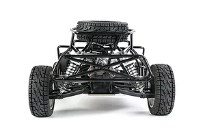 Rovan Steel Rear Bumper - Black image 97003