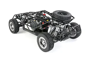 Rovan Steel Rear Bumper - Black image 97004