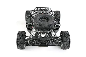 Rovan Steel Rear Bumper - Black image 97005